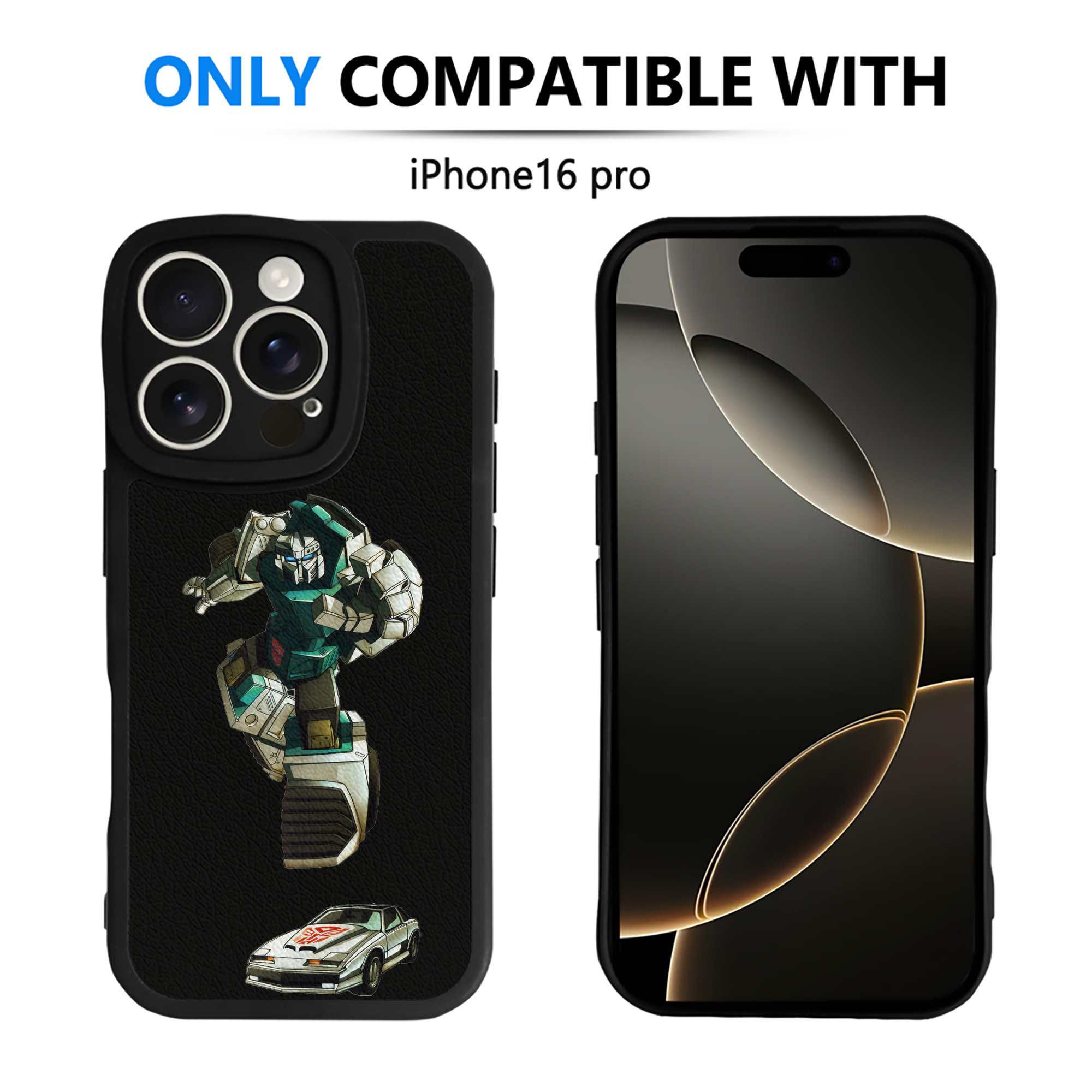 （画像用）  【iPhone 16シリーズ対応】シリコンスマホケース（レザー調） 材質：シリコン